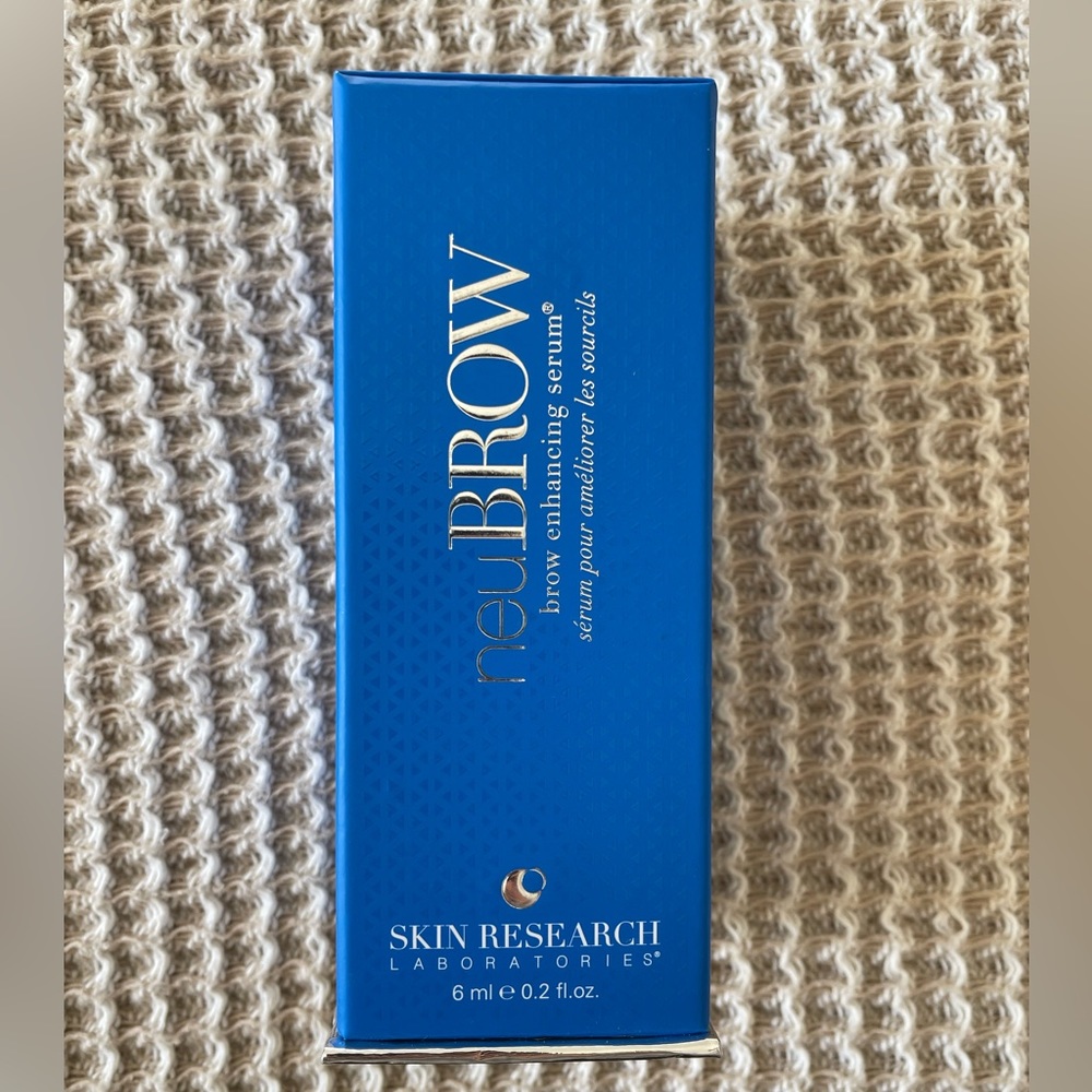 NeuBrow brow enhancing serum.